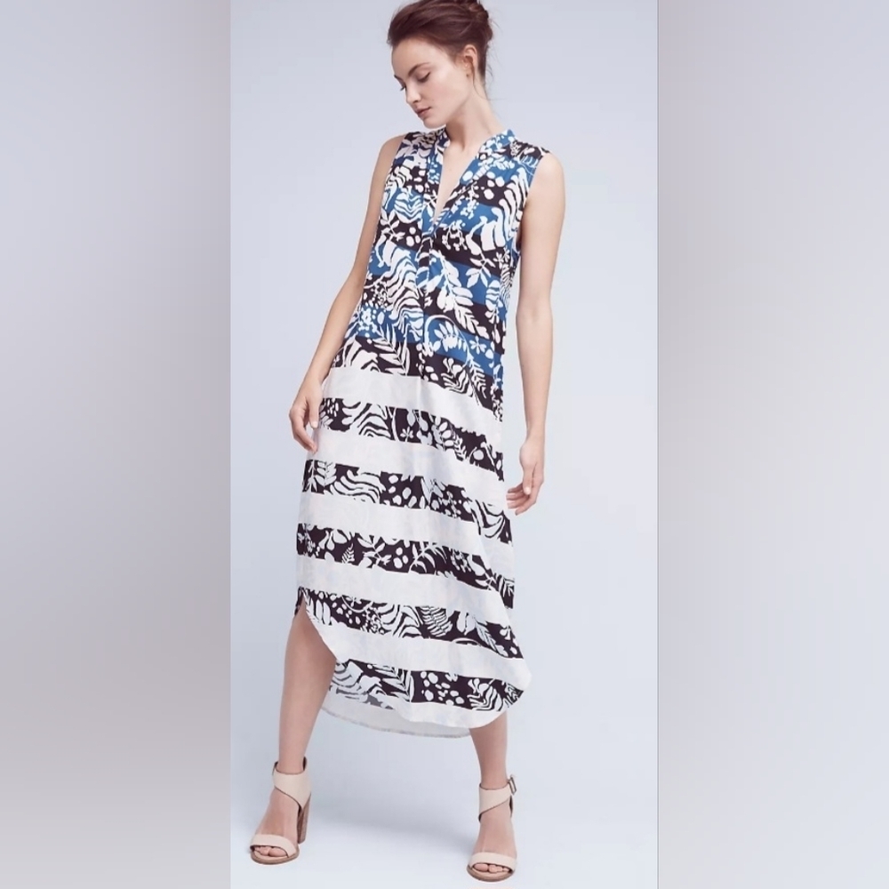 Mara Hoffman Anguilla Shirtdress, VGUC, Size M